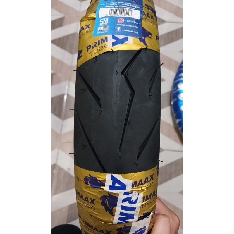 BAN PRIMAX TUBLES TERBARU SK03 UKURAN 80/80 RING 17