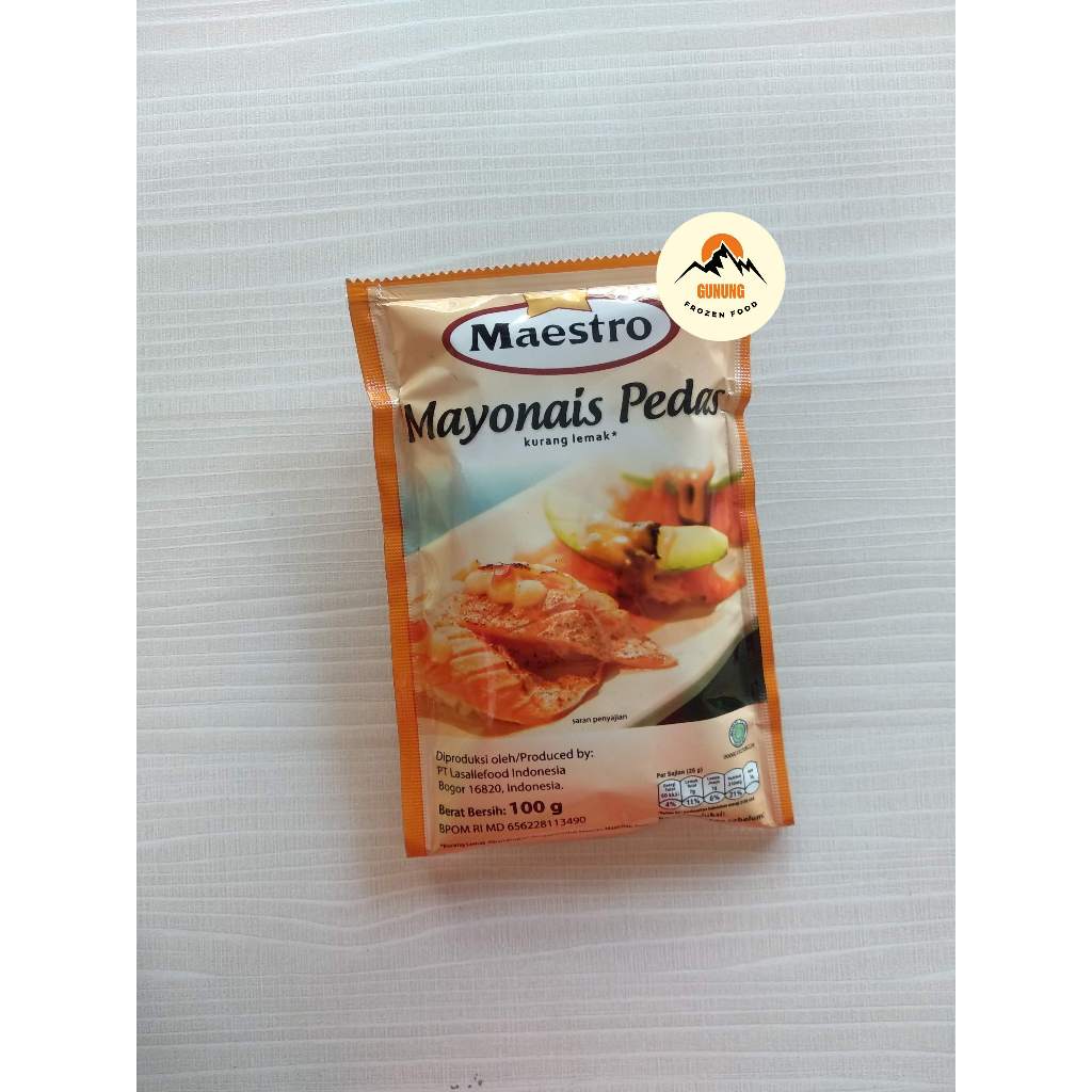 

Maestro Saus Mayonais rasa Pedas 100gr