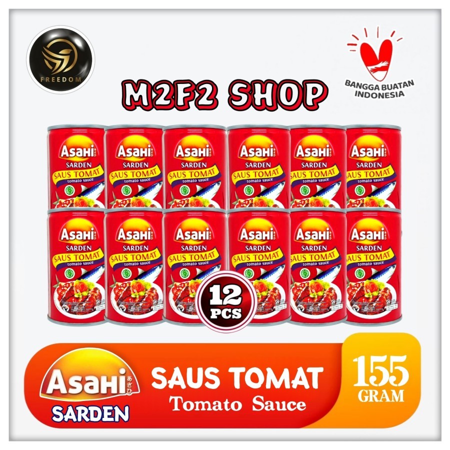 

Ikan Sarden ASAHI Sardines Dalam Saus Tomat - 155 gr (Kemasan 12 Pcs)