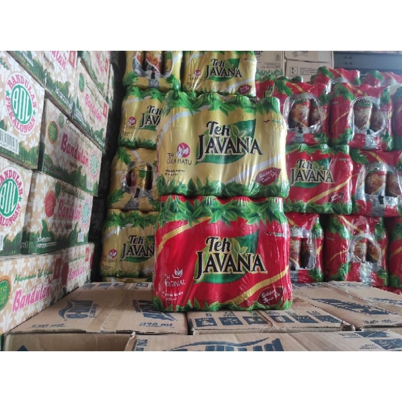 

Teh Javana Botol Pet 350 ml 1 pack isi 12 pcs