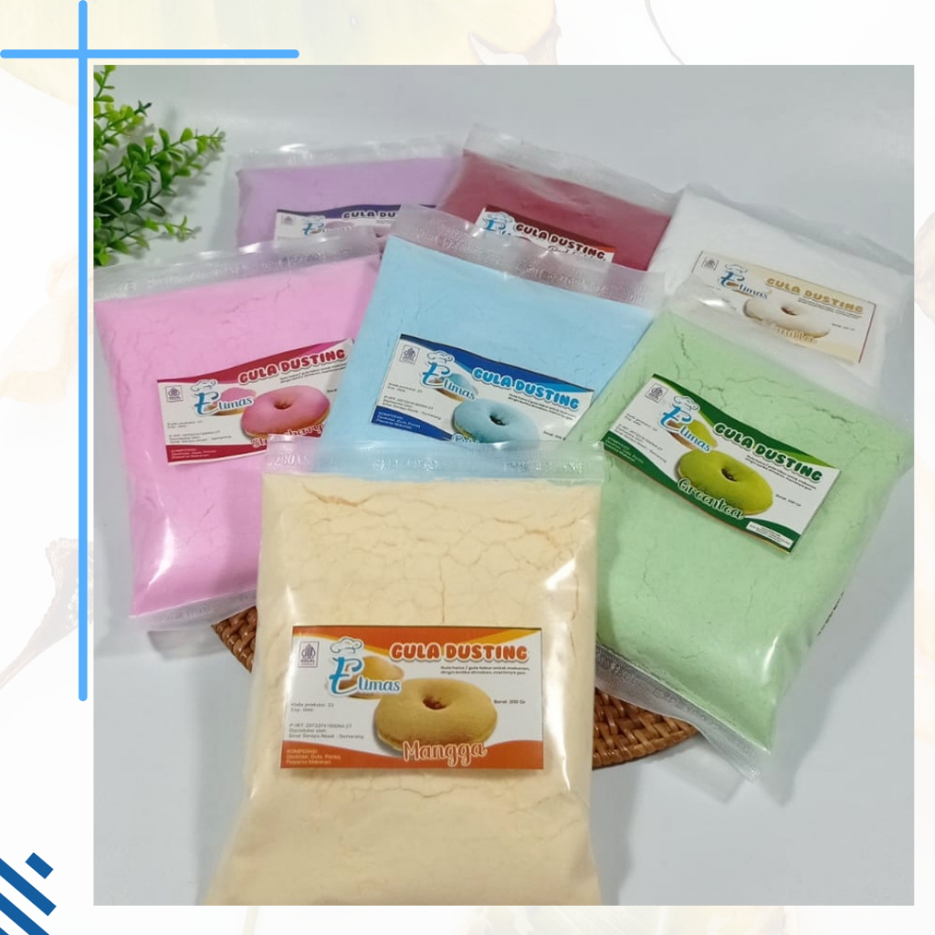 

200 Gr Gula Donat Elimas / Gula Dusting