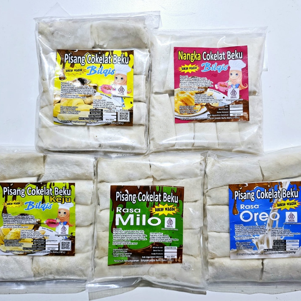 

[♚U34/] BILQIS pisang coklat beku Musim Promo