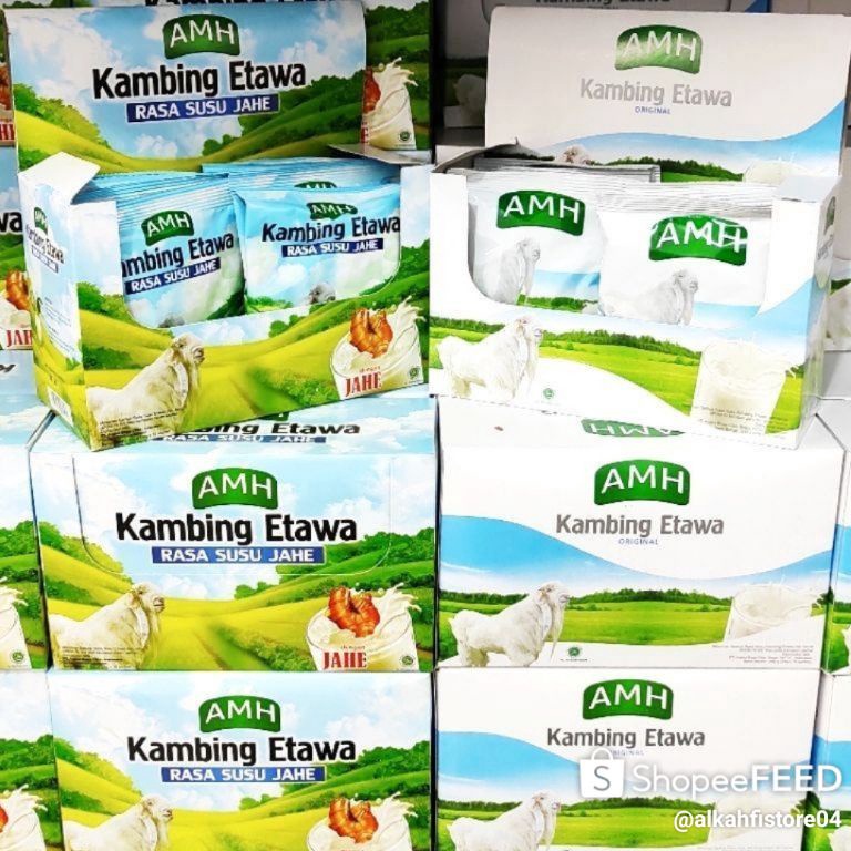 

[✫I49(] Susu Kambing Etawa AMH Harga/Box Isi 10 Sachet / AMH Kambing Etawa / Etawa AMH Full Cream [264]