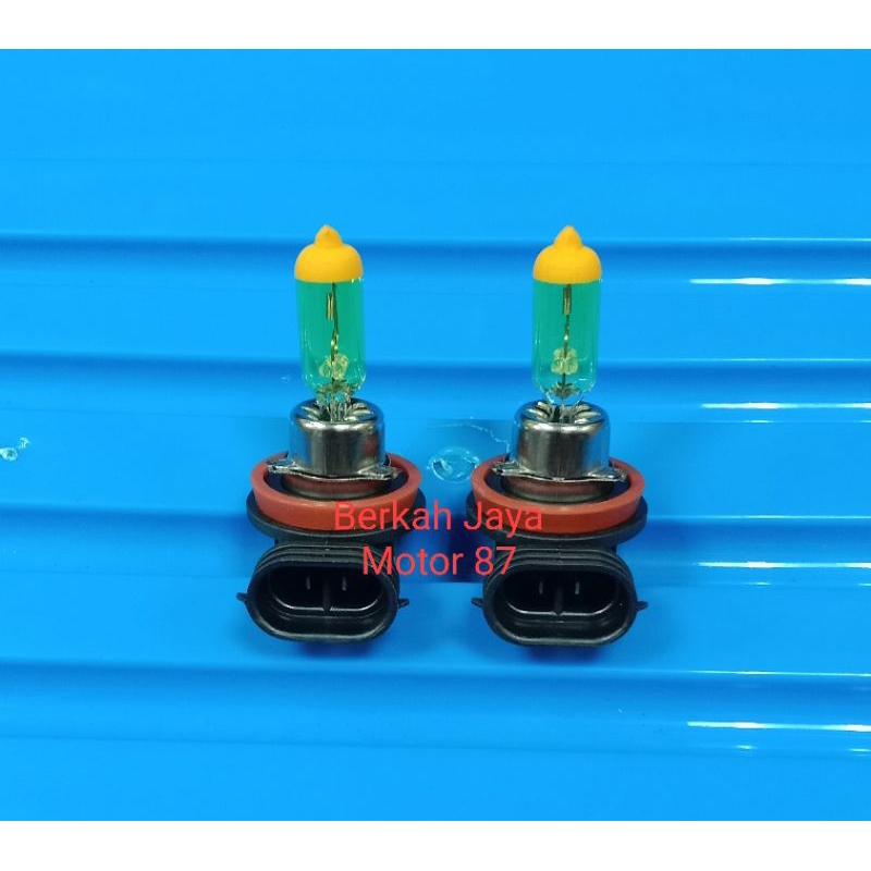 Bohlamp Xenon Halogen Pure Yellow H11 55 Watt 12 V Volt Kuning