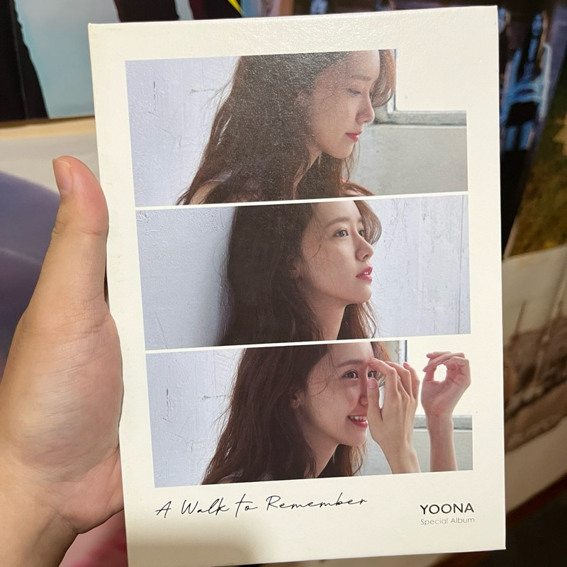 yoona album a walk to remember unsealed