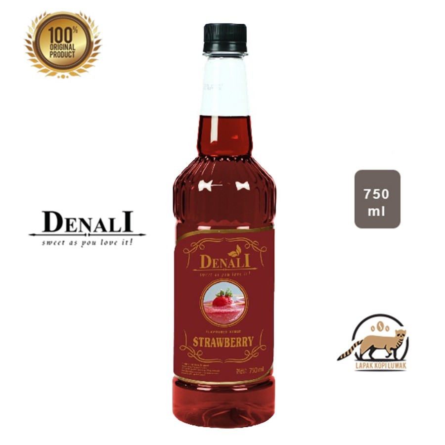 

DENALI - Minuman SIrup Strawberry 750 ml