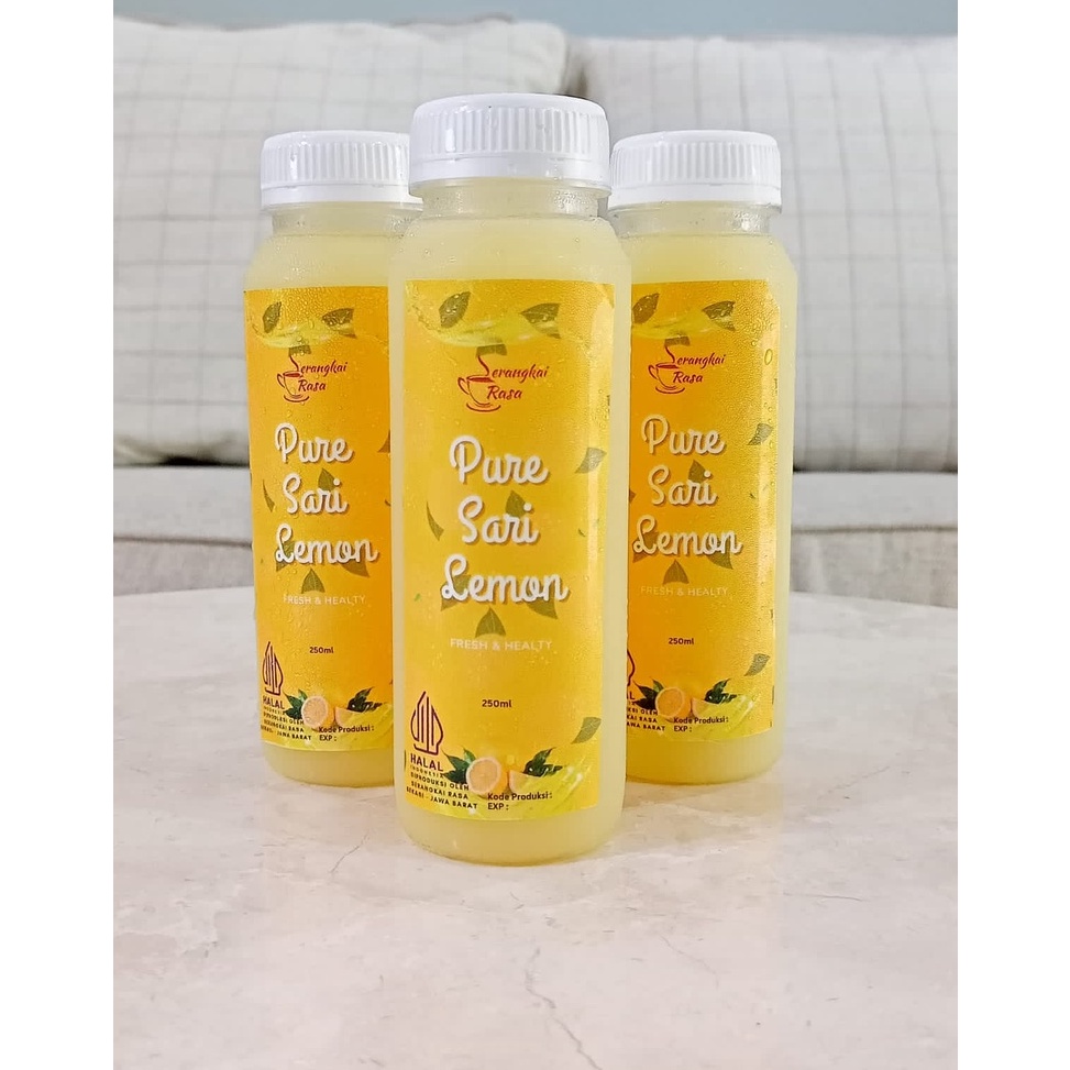 

D!ju4l Murah Sari Lemon / Air Lemon Murni / Pure lemon Juice Buruan Order Gan