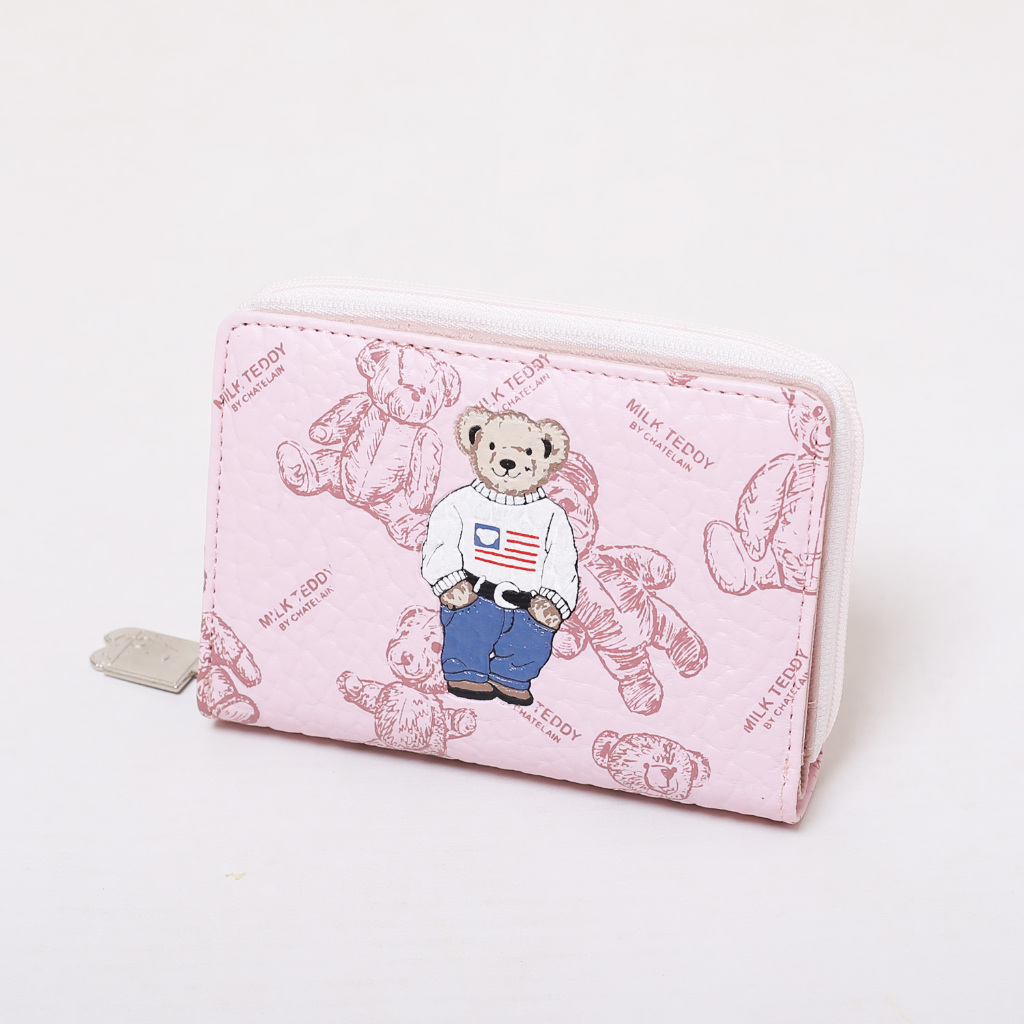Chatelain - Dompet Wanita -MILK TEDDY - JAPAN - DCH 405420