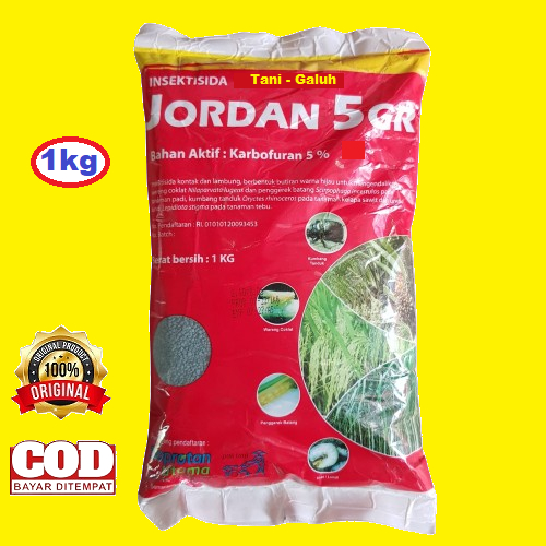 Insektisida JORDAN 5 GR Pak Tani Kemasan 1 kg