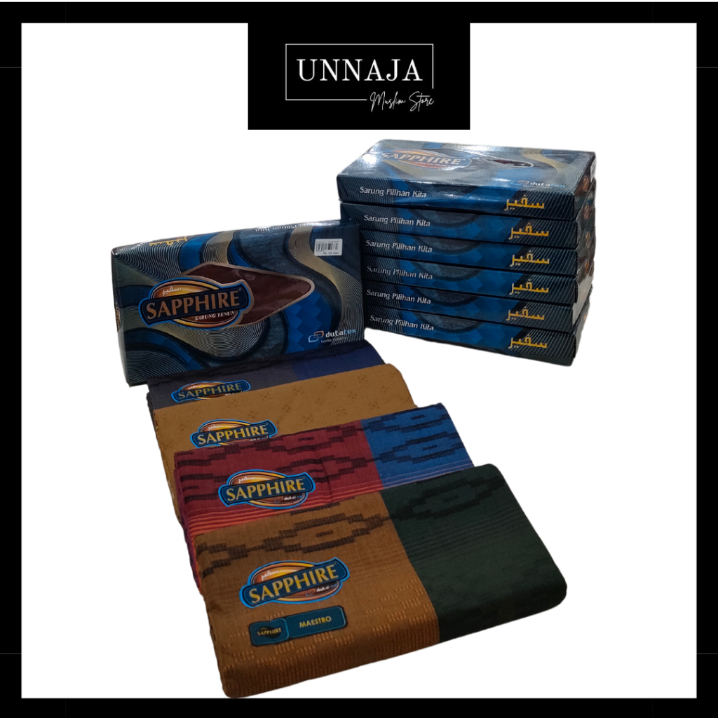 UMS-Sarung Sapphira Tenun / Sarung Tenun / Sarung Sapphire