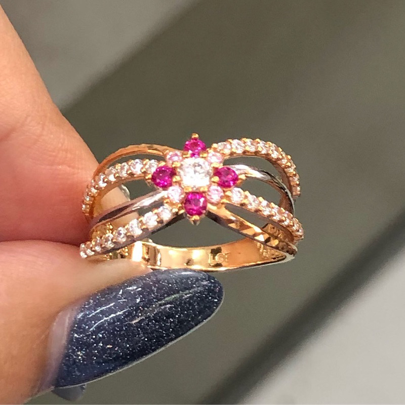 L7 KO- CINCIN COR BUNGA 2.15GR KADAR 300 UKURAN 13