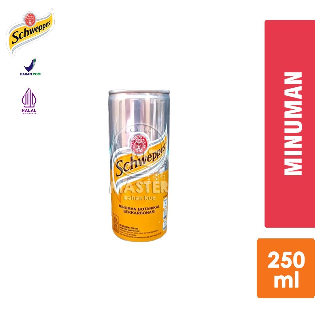 

Tonic Water Schweppes / Minuman Botanical [250 ml]