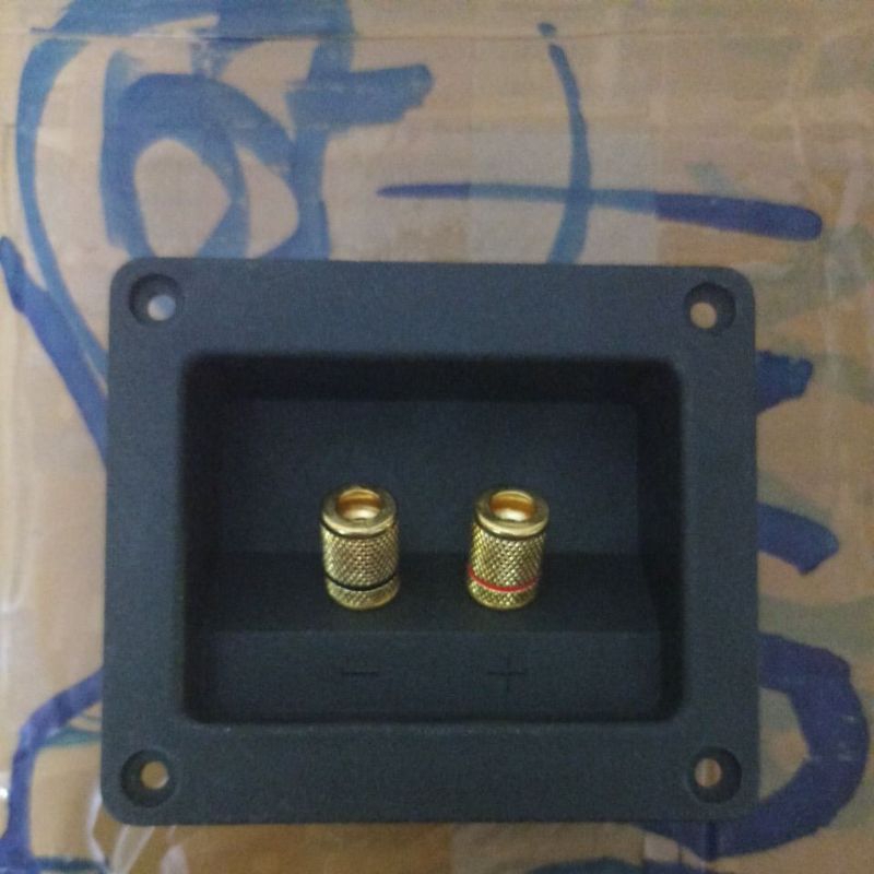 terminal speaker biding post gold