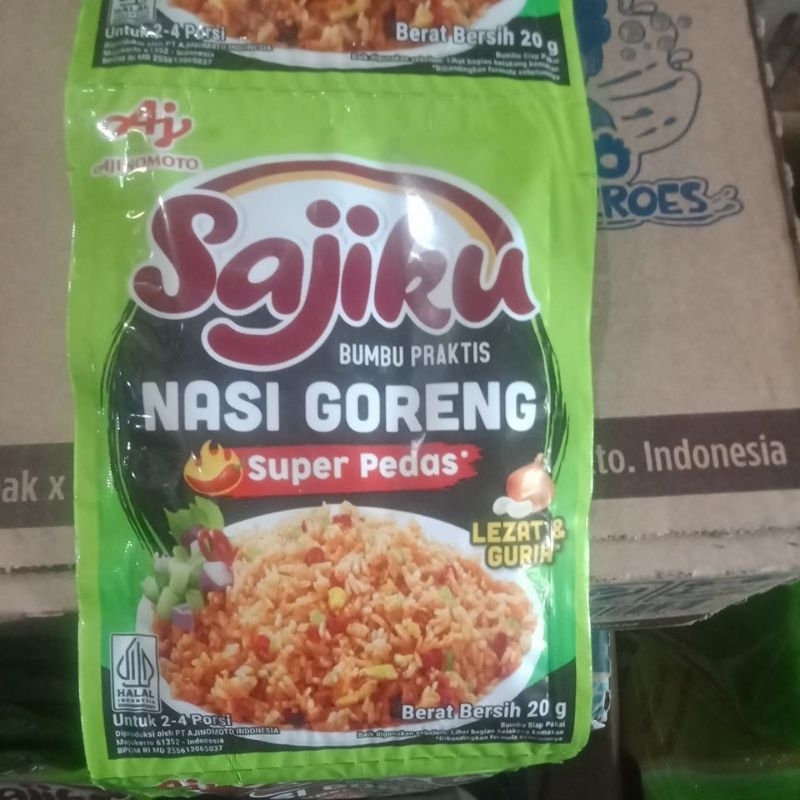 

Sajiku Nasi goreng super pedas shaset rentengan