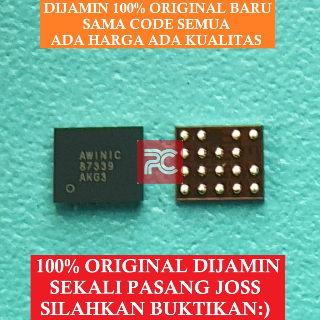 IC AUDIO AWINIC 87339 VIVO V15 AWINIC87339 ORIGINAL TESTED