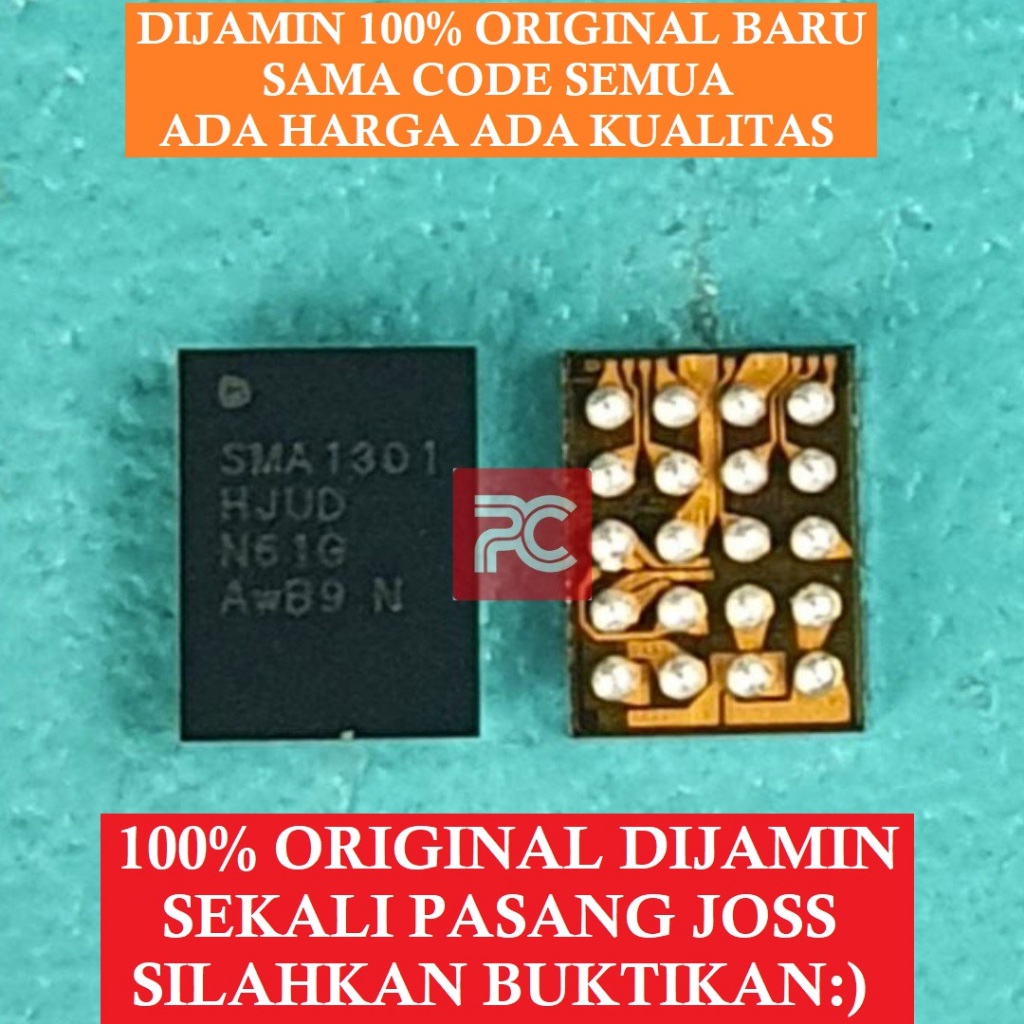 IC Audio SMA1301 Samsung A10 A20 A30s S10 S10Plus Org Tested SMA 1301