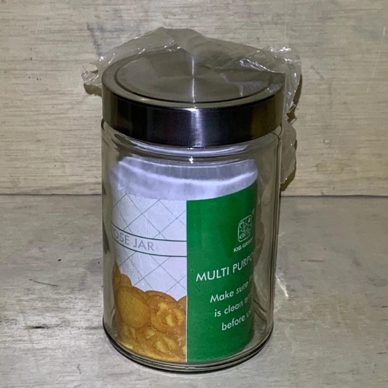 TOPLES KACA BENING POLOS 850 ML / TOPLES LEBARAN / TOPLES KUE /TOPLES KACA