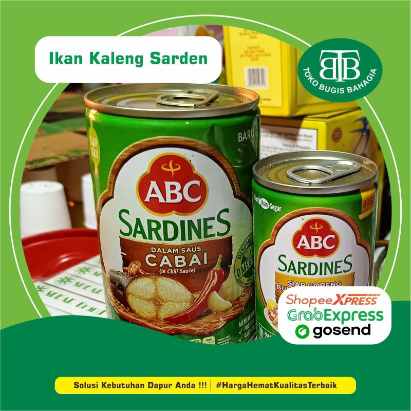 

Ikan Kaleng Sardines ABC, Murah Makassar, Pasar Terong Makassar