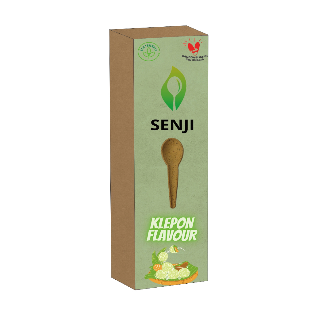 

SENJI (SENDO AJIB) KLEPON FLAVOUR - EDIBLE SPOON