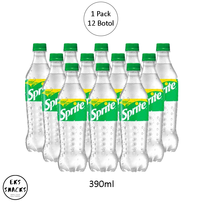 

Sprite Original Botol PET 390ML [1 Pack 12 Botol]