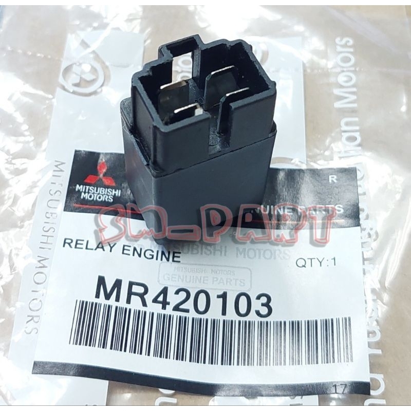 RELAY ENGINE T120SS INJEKSI KAKI 4 RELAY MESIN MITSUBISHI T120SS INJEKSION RILEY ENGINE T120SS MPI R