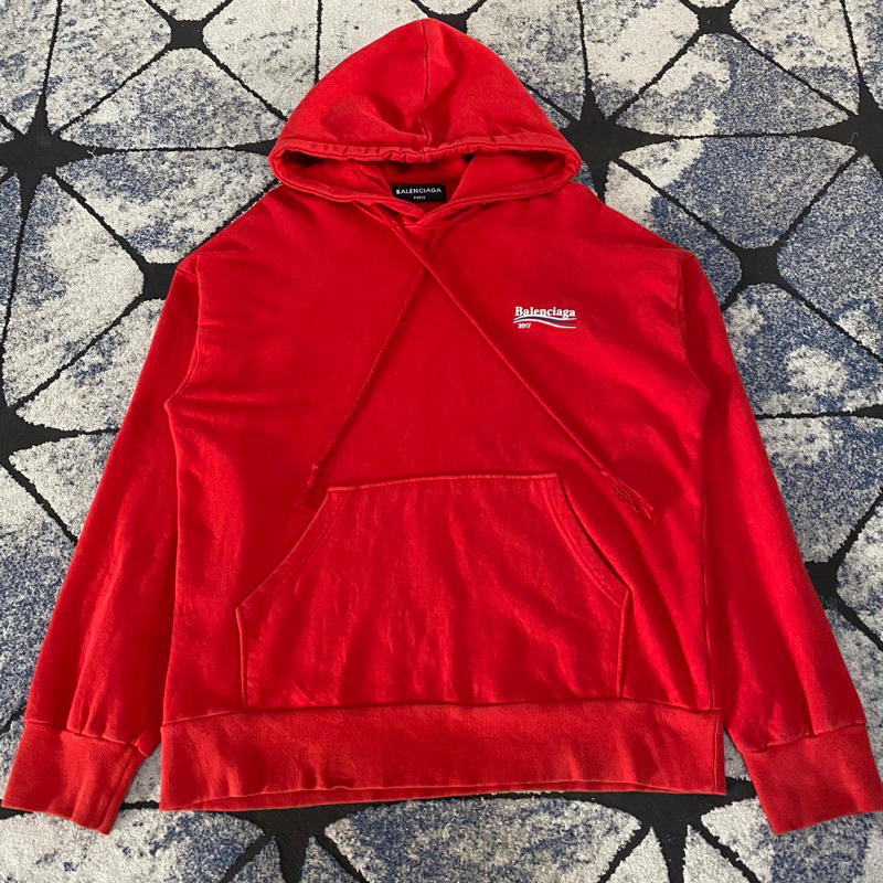 hoodie BALENCIAGA Thrift Thrifting Like New Bekas Second Original