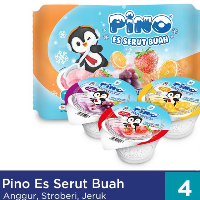 

Pino Es serut buah 1 bag isi 4 cup