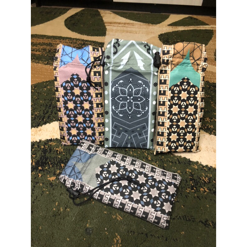 Sajadah Travel Sejadah Traveling pouch souvenir umroh Sajadah JUMBO