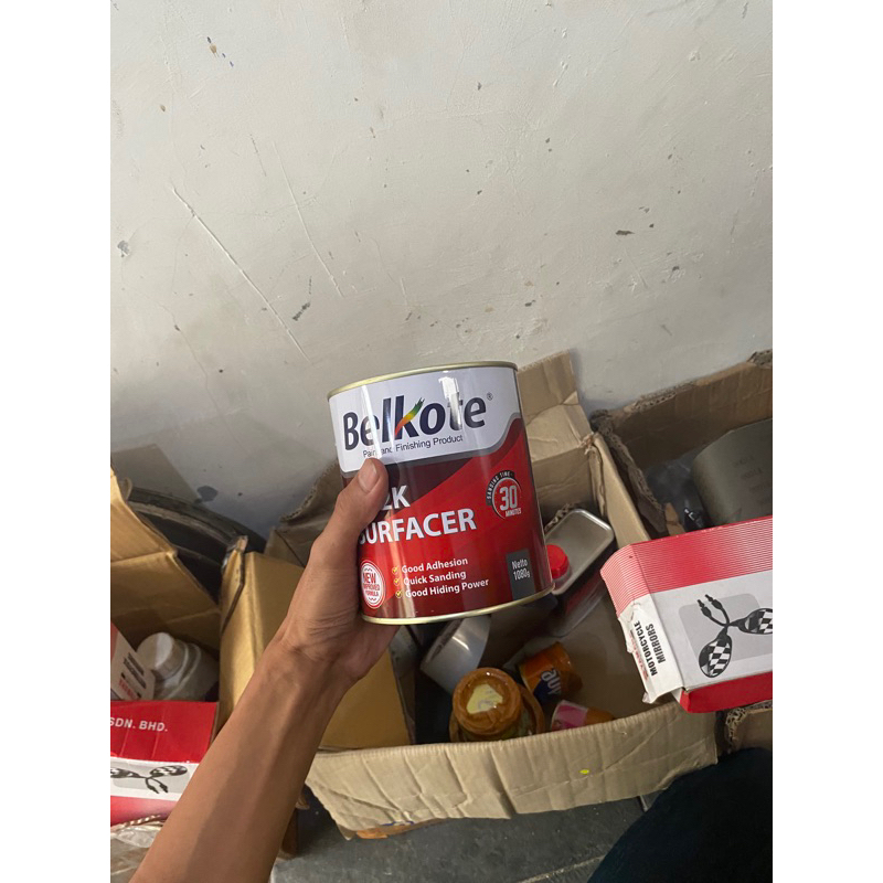 tambahan cat hitam doff dan warna