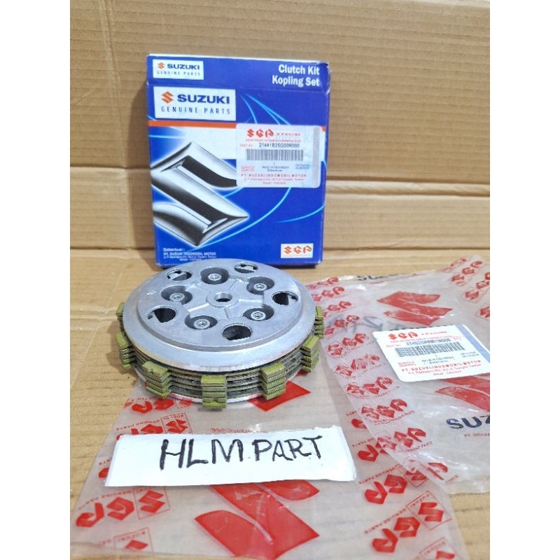 Kampas kopling plat kopling plus rumah kopling assy Suzuki Satria fu 150