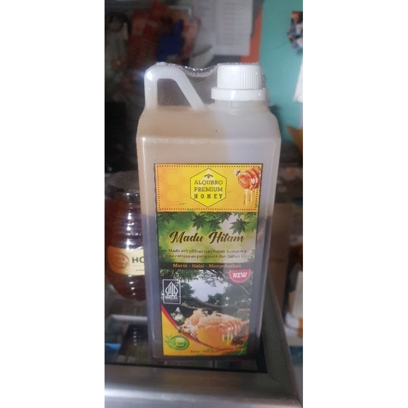 

Madu Hitam Hutan Sumatera Premium 1000 ML