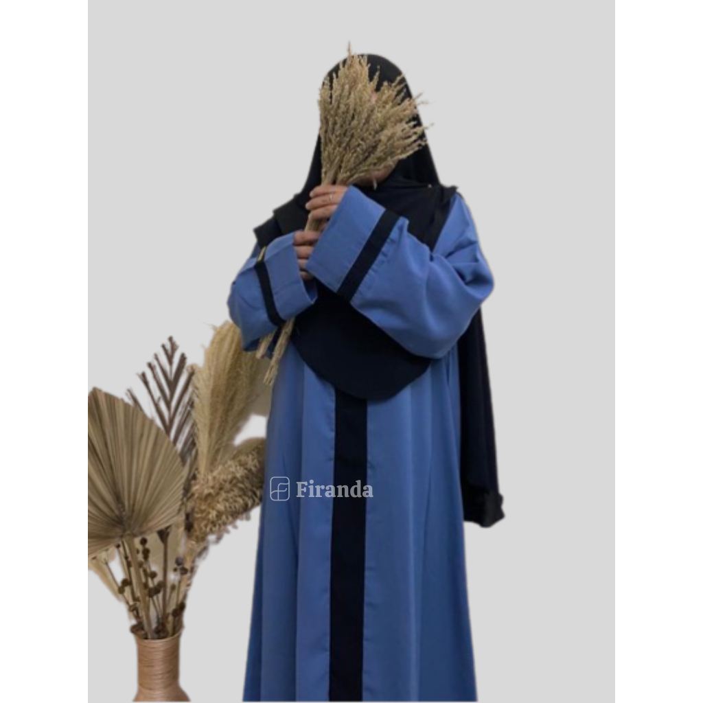 Firanda Abaya Arumi - Abaya Basic Polos - Gamis Dress Syar'I Terlaris