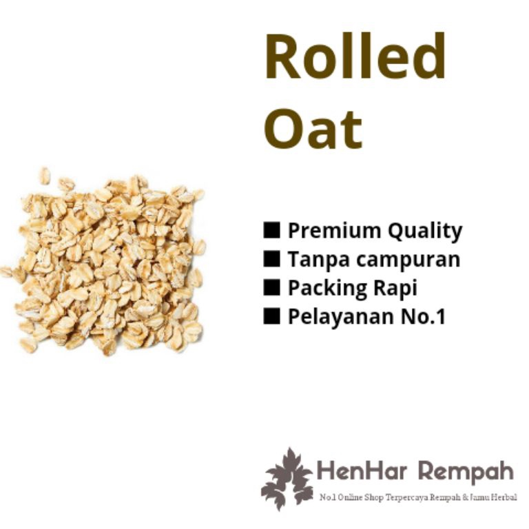 

T3rbaru Rolled Oat Australia 1 Kg / Gandum Oatmeal Sereal ( ) Again