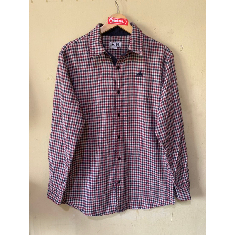 ADIDAS FLANNEL SHIRT