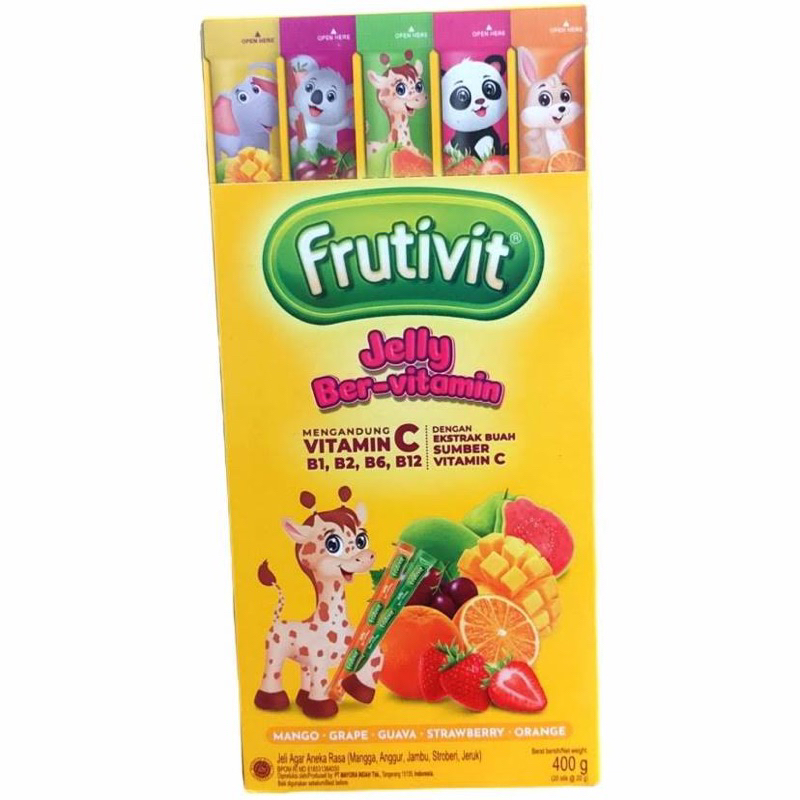 

FRUTIVIT JELLY BERVITAMIN / JELLY RASA