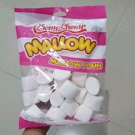 

Chomp chomp marshmallow permen mallow Plain ( besar ) 200gr IMPORT