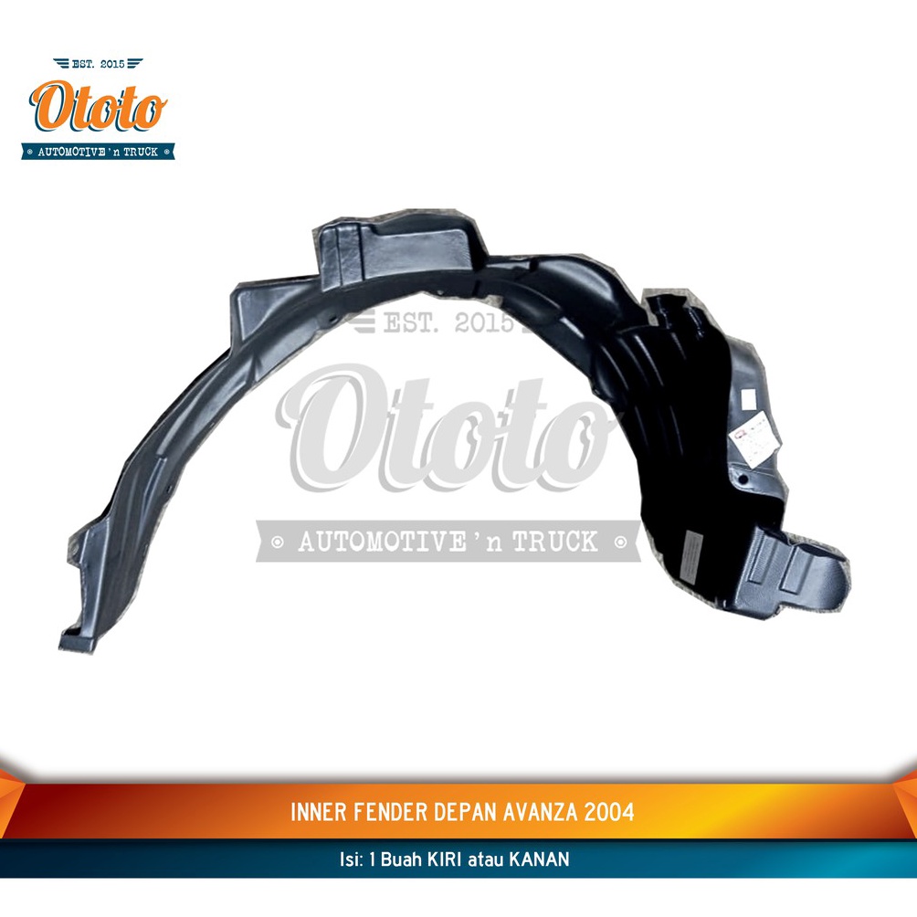 Kirim Sekarang.. Inner Fender Depan Avanza 2004 - 2010 Tipe G YWW
