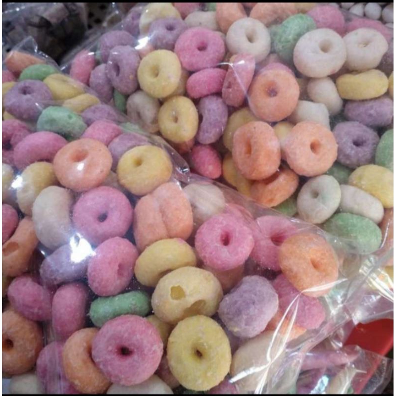 

DONAT GABUS WARNA WARNI 200 GRAM