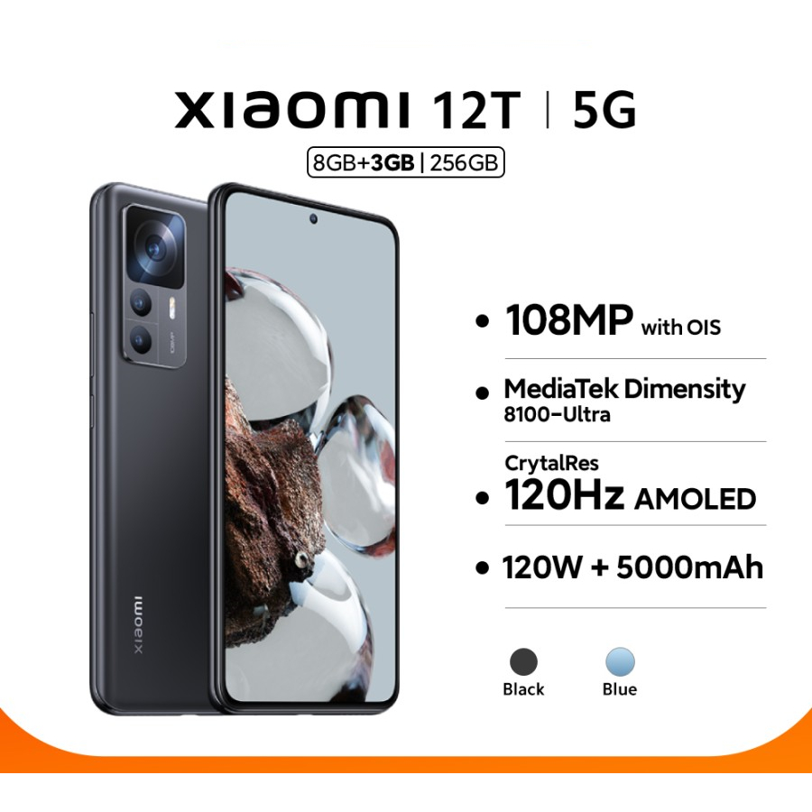 XIAOMI OFFICIAL Xiaomi 12T 5G - 8/256GB