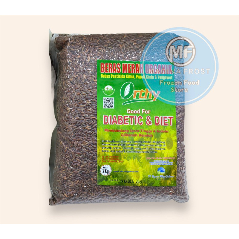 

Beras Merah Organik Orthy 2 kg