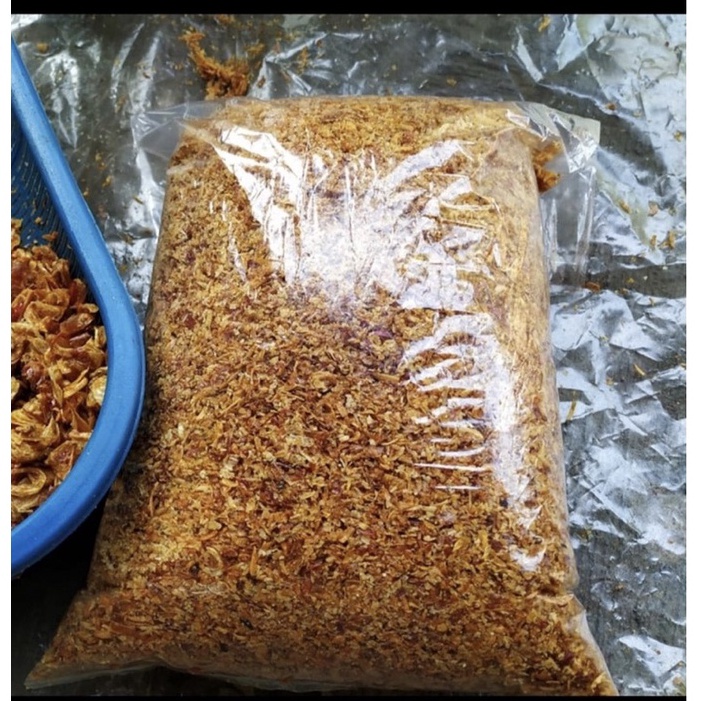 

D!skon Bawang goreng Murah remukan 1kg abon/hasil ayakan bawang original premium Weekday