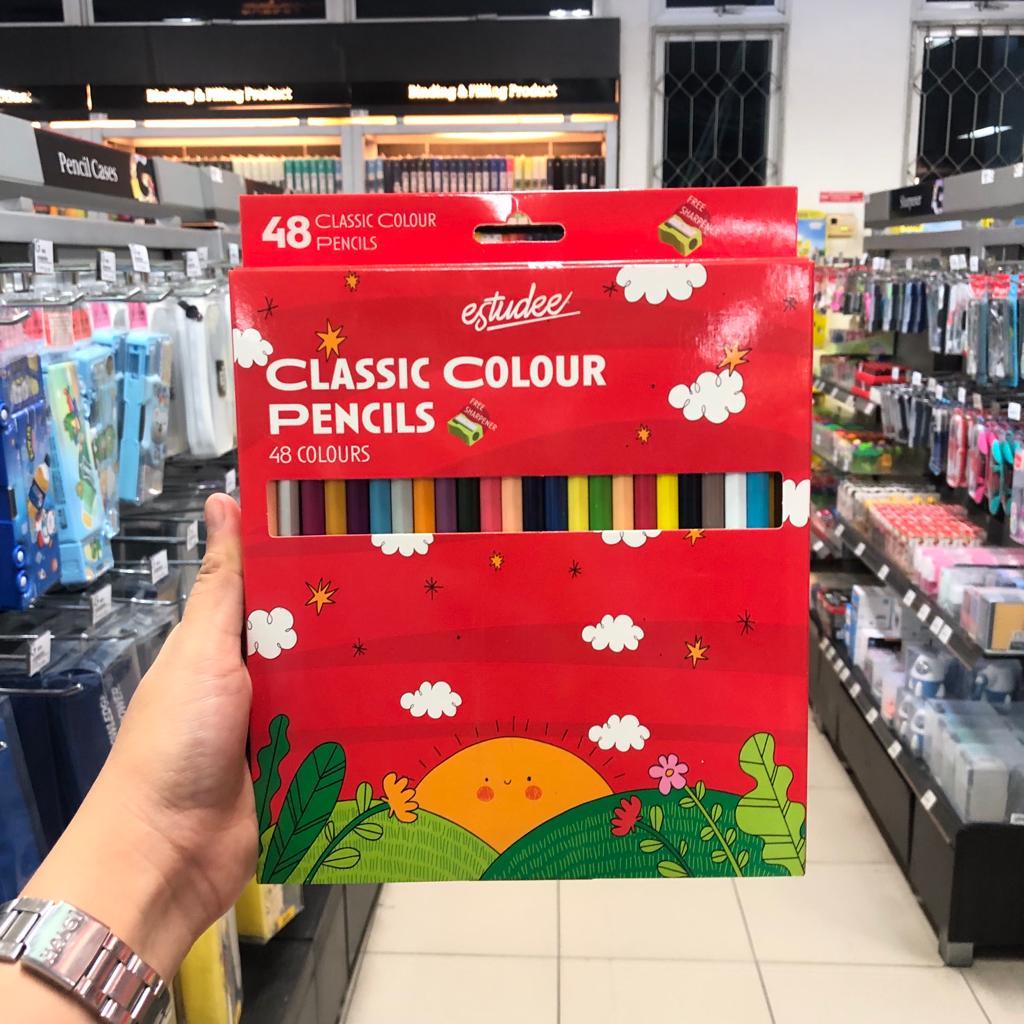 

Gramedia - Estudee Classic Color Pencil 48 Warna