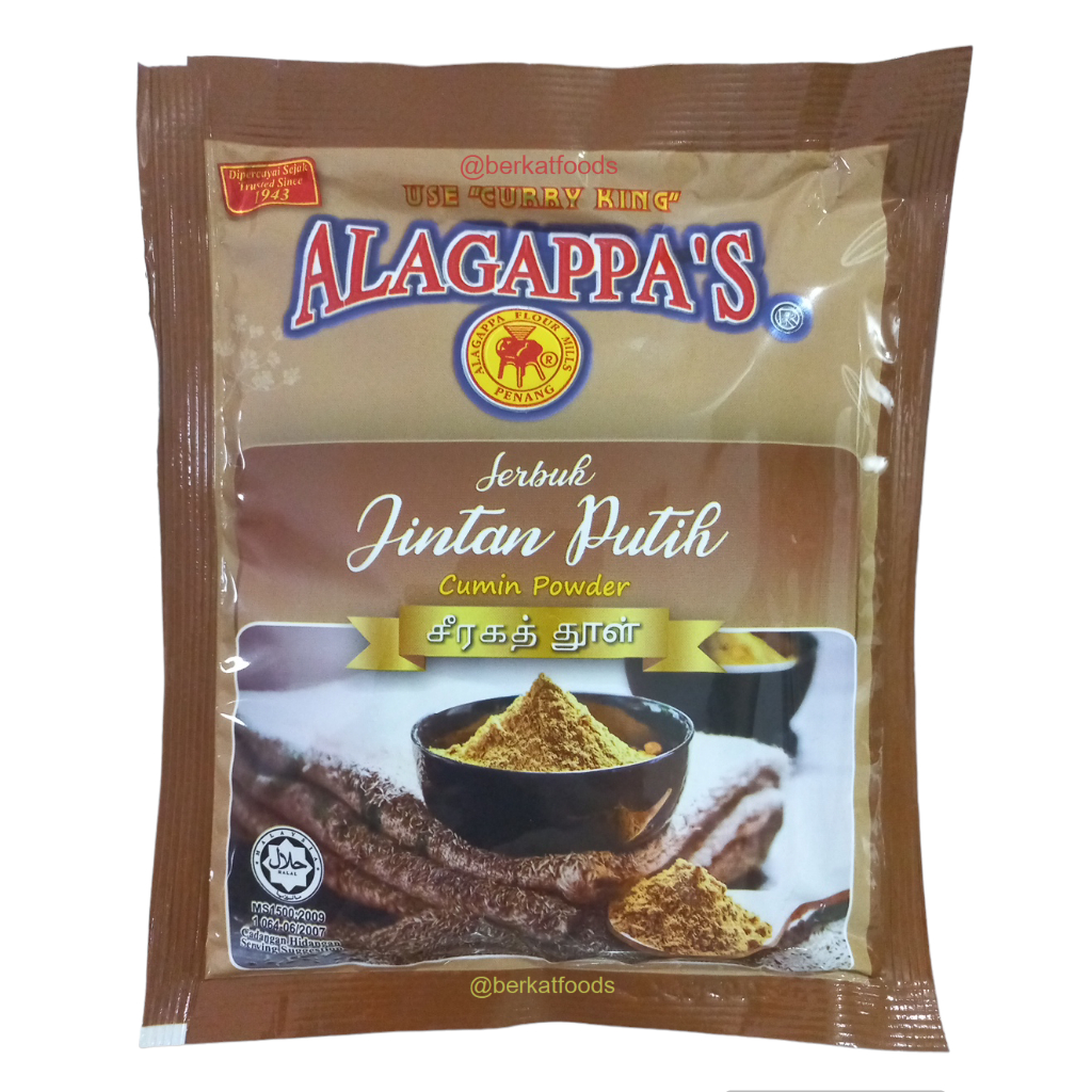

Cumin Jeera Powder Alagappa's / Serbuk Jintan / Jinten Bubuk / Zeera