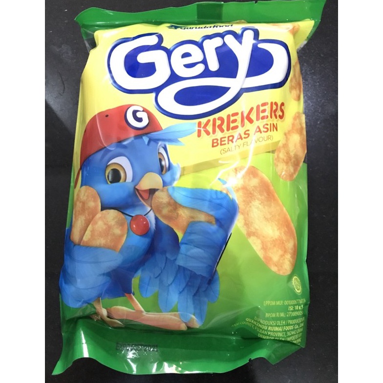 

[℗Y55&] GERY KREKERS BERAS ASIN ISI 10 Promo Murah