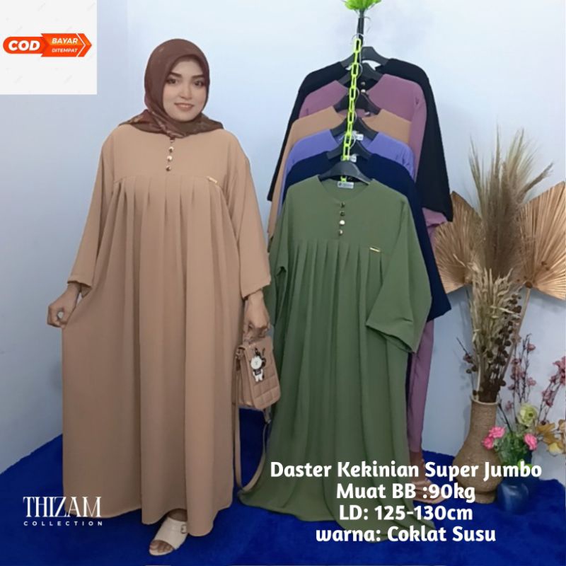 ✨12.12✨ Dress, dress jumbo ,dress wanita,dress jumbo ld 120,dress jumbo ld 130, daster crinkle,daste