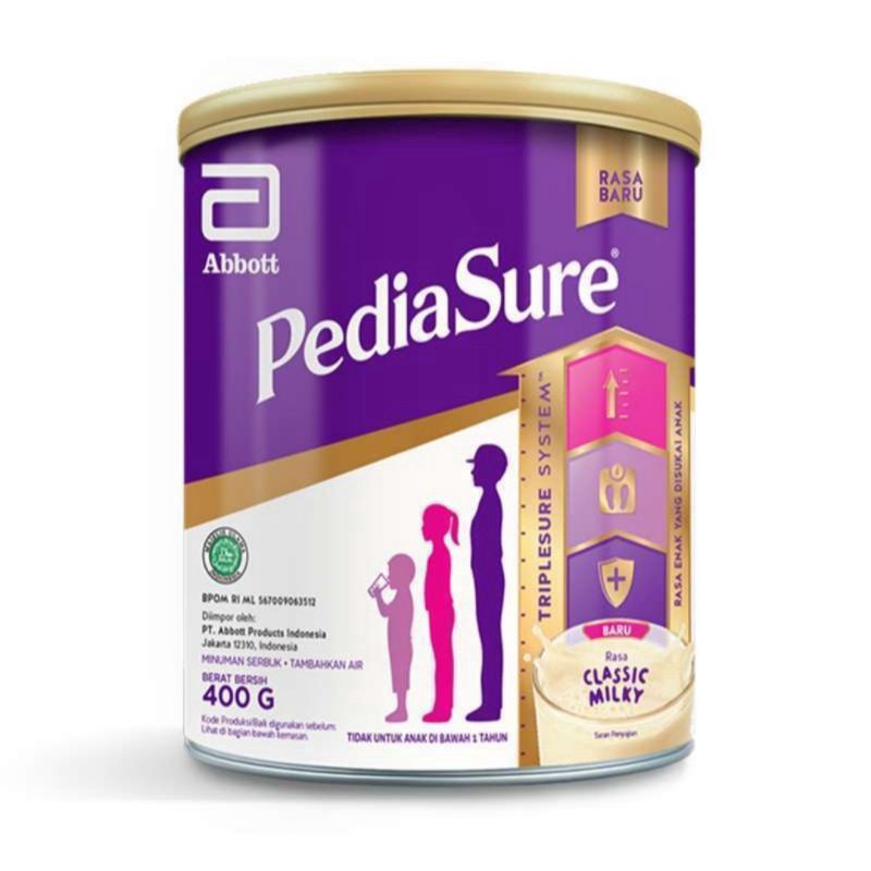 

Terlaris Today pediasure classic milky 400g !!