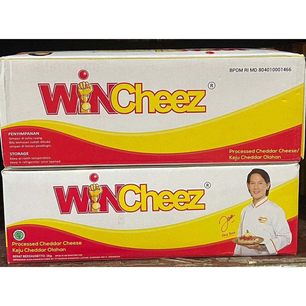 

M0del B4ru Keju Wincheez Cheddar Cheese - Keju Cheese 2kg Weekend