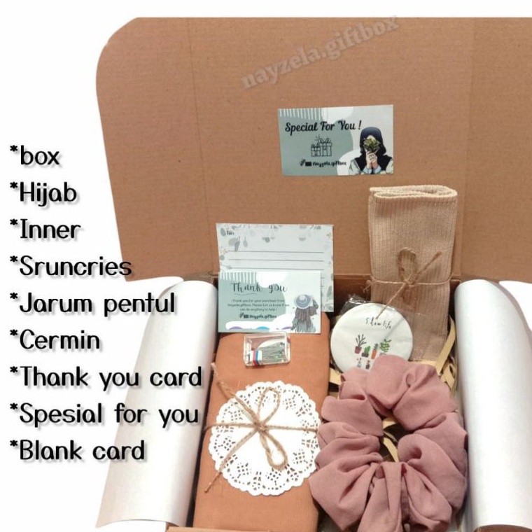 MVVR5962 Jangan Sampai Kehabisan KADO HAMPERS GIFTBOX HIJAB BELLA SQUARE MURAH KADO WISUDA HADIAH UL