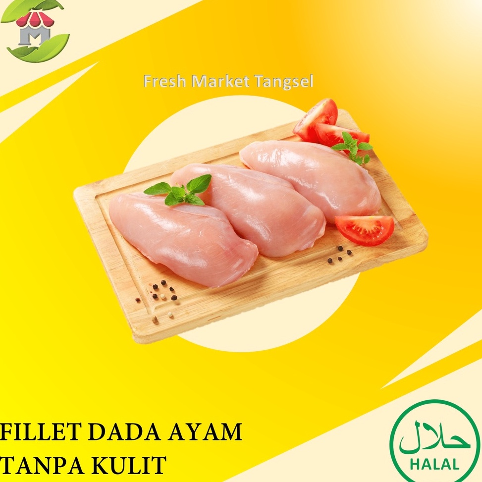 

PBKB5546 Free Ongkir Boneless dada ayam fillet 1kg
