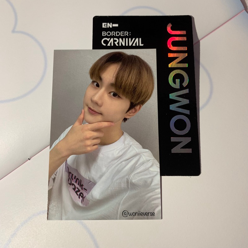 [ READY ] PHOTOCARD / PC ENHYPEN JUNGWON BENEFIT UNIFORM / BENE UNI BDC